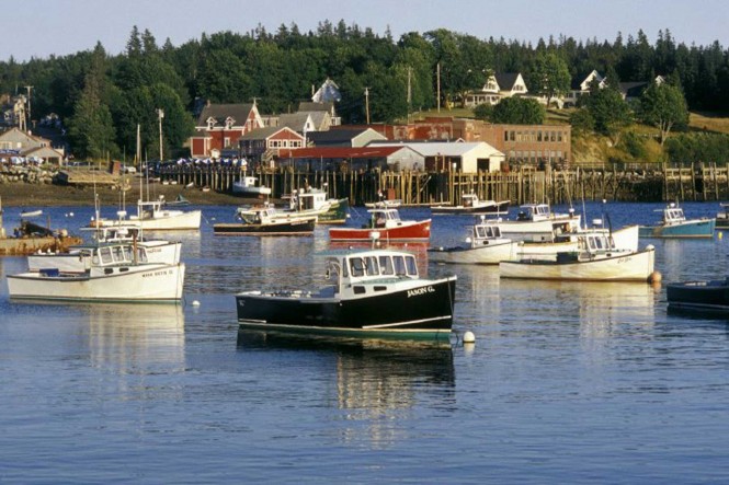 Village in Portland - New England