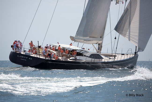 Vitters superyacht Lady B - Photo by Billy Black