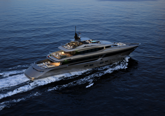 Motor Yacht Project M50 by Mondo Marine and Hot Lab Yacht and Design