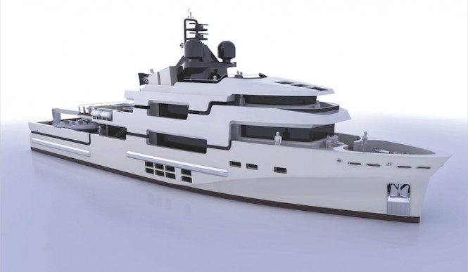 45m Luxury explorer yacht TUG by Newcuise