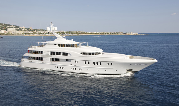 60m luxury charter yacht Arkley by Lurssen