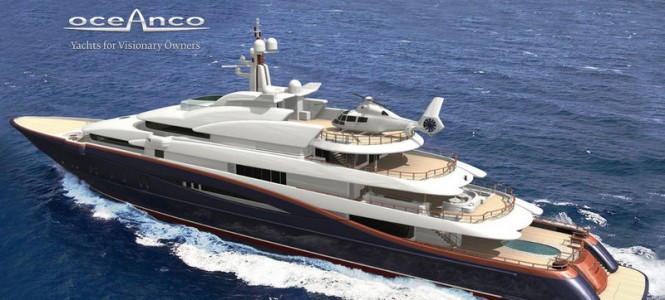 88.5m megayacht Nirvana - side view