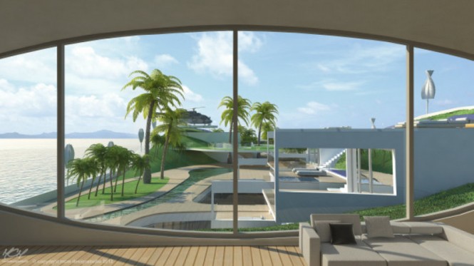 Aboard Island(E)motion yacht - Photo credit: MCM Designstudio 2012