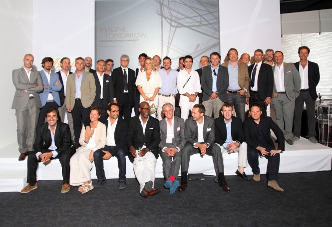 Benetti Press Conference - Monaco Yacht Show - Designer and the Benetti Management Team
