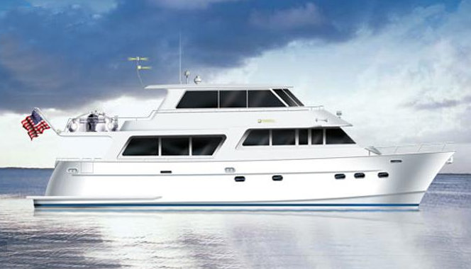 Blue Moon superyacht - Rendering