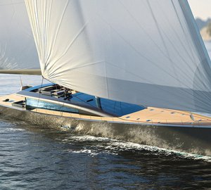CNB 180 sailing yacht Evoë concept designed by Berret-Racoupeau