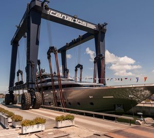 The new Canados 120 luxury yacht FAR AWAY to make her World Premiere at Cannes Boat Show