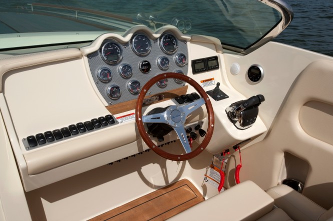 Corsair 32 yacht - Dashboard