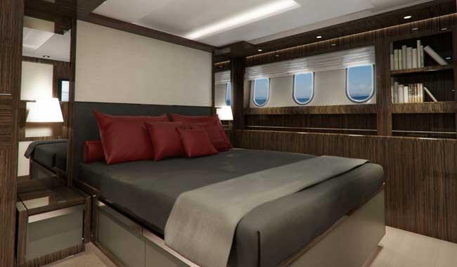 DP70 Fly yacht - Cabin