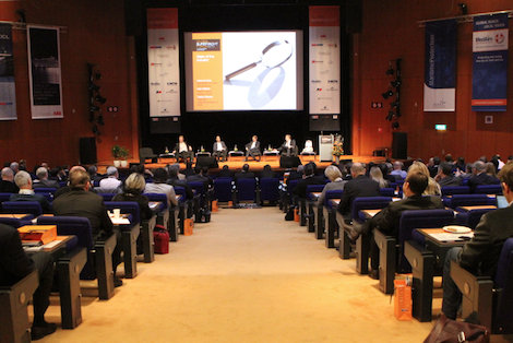 A scene from the Global Superyacht Forum 2011