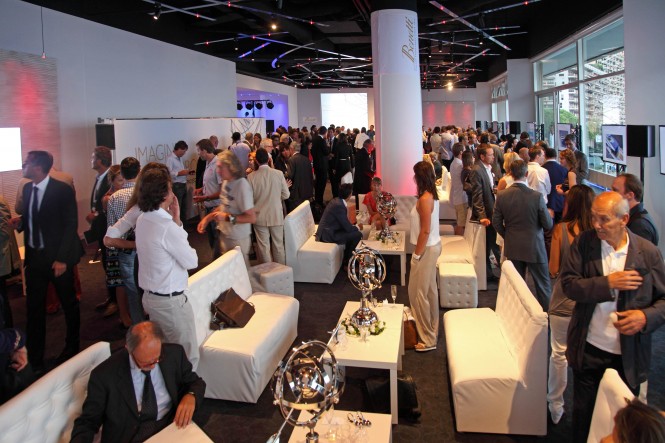 Guests at the Benetti Press Conference at Fairmont Hotel during the 2012 Monaco Yacht Show
