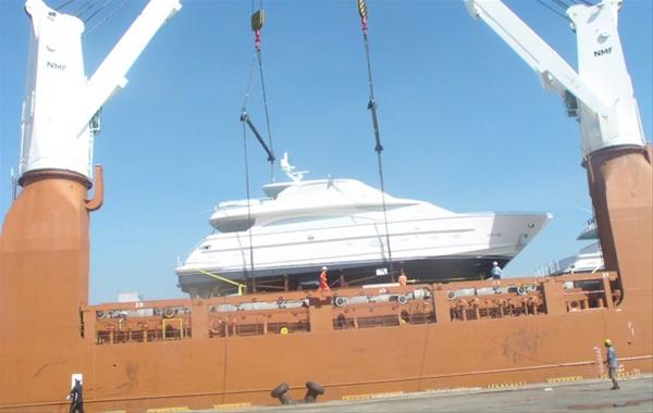 Horizon delivering three luxury yachts to Florida