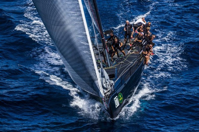 Jethou yacht during the first day of competing in Porto Cervo - Photo Credit Rolex Carlo Borlenghi