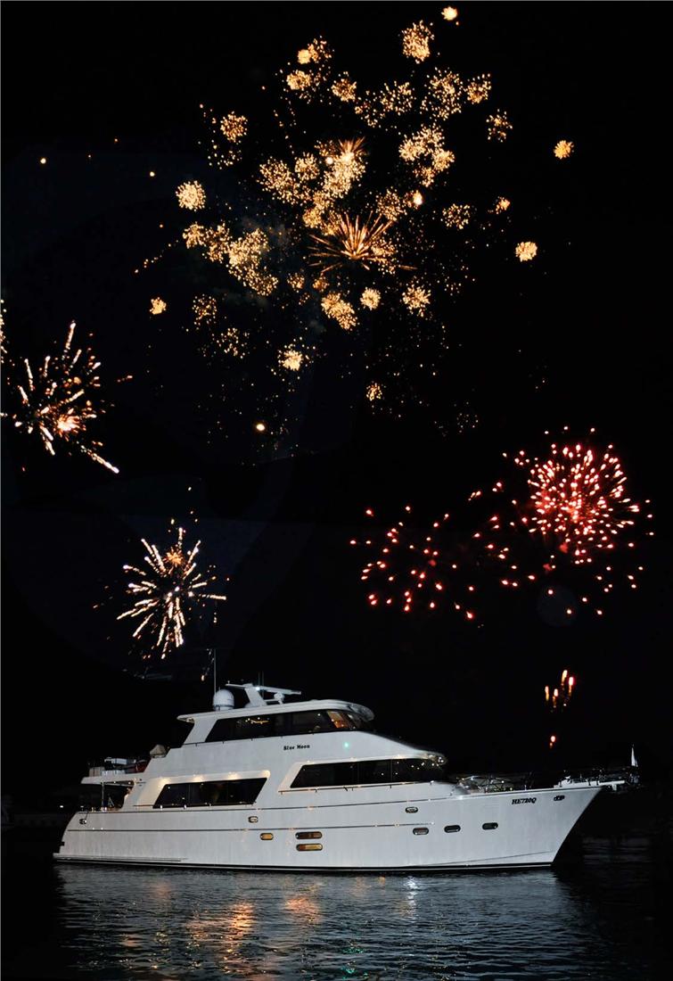Launch party for 720 motor yacht BLUE MOON by Hampton — Yacht Charter & Superyacht News