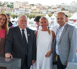 Sunreef Yachts’ 10th Anniversary Celebrations in Cannes attended by President Lech Walesa