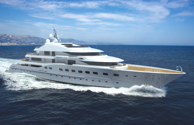 Limited Editions 67m mega yacht Amels 272 - Image courtesy of Amels