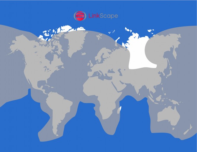 LinkScape - Global Coverage Map