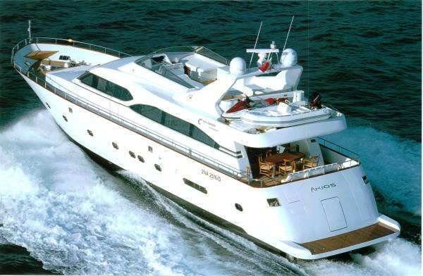 Luxury charter yacht Akios I constructed by CNT - Castagnola