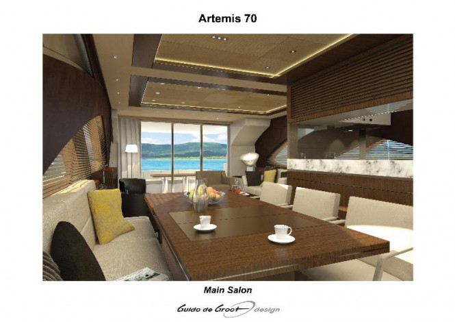 Luxury motor yacht Artemis 70