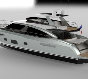 The new motor yacht Couach 2300 Fly 