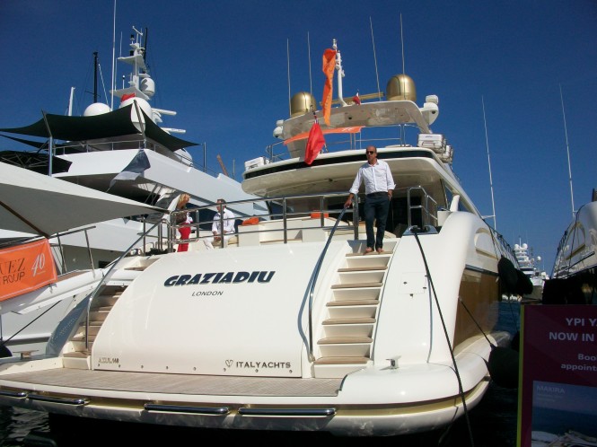 Luxury motor yacht GRAZIADIU