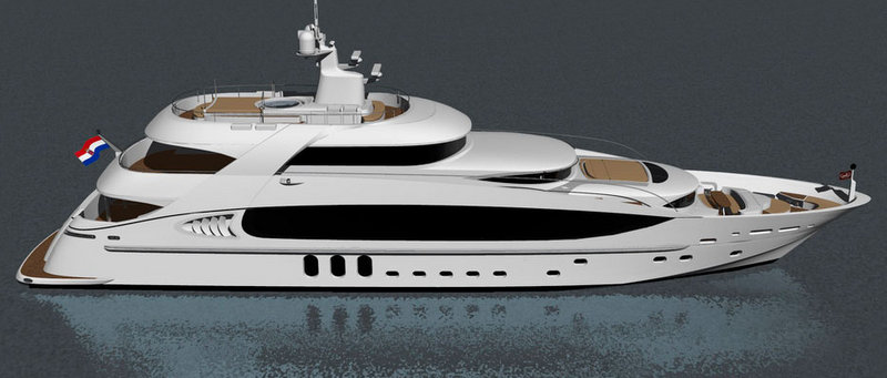 Luxury motor yacht Kaiser-45 by KaiserWerft