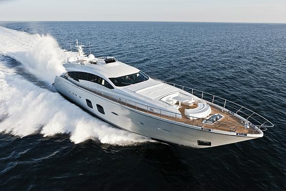 Luxury motor yacht Pershing 108