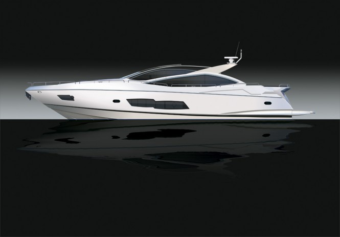 Luxury motor yacht Predator 80 by Sunseeker
