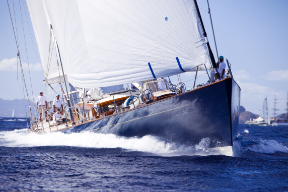 Luxury sailing yacht Rebecca - Courtesy of Pendennis
