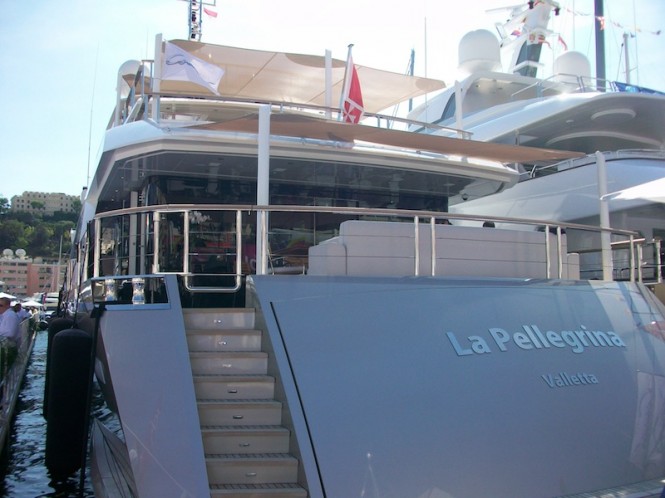 Luxury yacht La Pellegrina