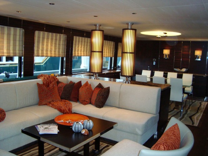 Luxury yacht Mazu - Salon