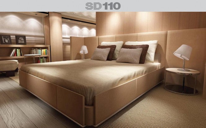 Luxury yacht SD110 - Cabin