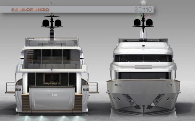 Luxury yacht SD110 by Sanlorenzo