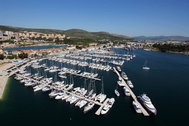 Mandalina Marina - a luxury superyacht marina situated in the popular Mediterranean yacht charter destination - Croatia