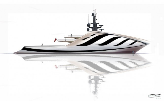 McDiarmid Design superyacht PENNA 100m