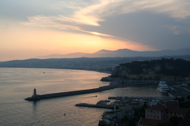Mega Yacht TOPAZ on the French Riviera - Photo Ian Bugby Mega Yacht TOPAZ on the French Riviera - Photo Ian Bugby