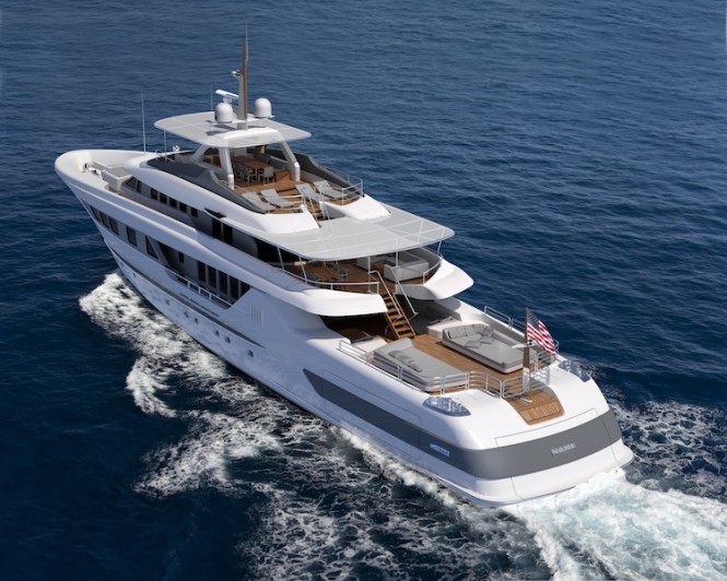 Mondo Marine 45m BLADE yacht - Design Francesco Paszkowski