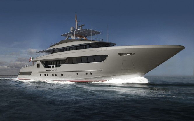 Mondo Marine 45m Blade yacht - European Version