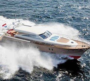 Guido de Groot designed Mulder 72 Convertible motor yacht MY DOMINO