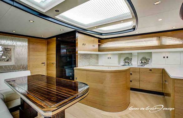 My Domino yacht - Interior