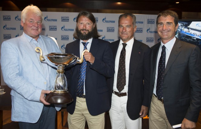 Nautor's Swan Announces New ClubSwan Partner Gazprom  Nautor's Swan - Kurt Arrigo 2012