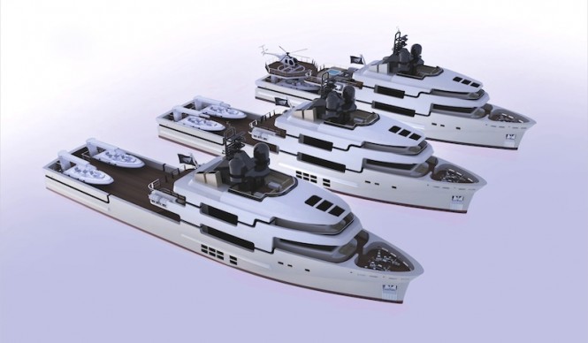 Newcruise yacht TUG available in 3 versions