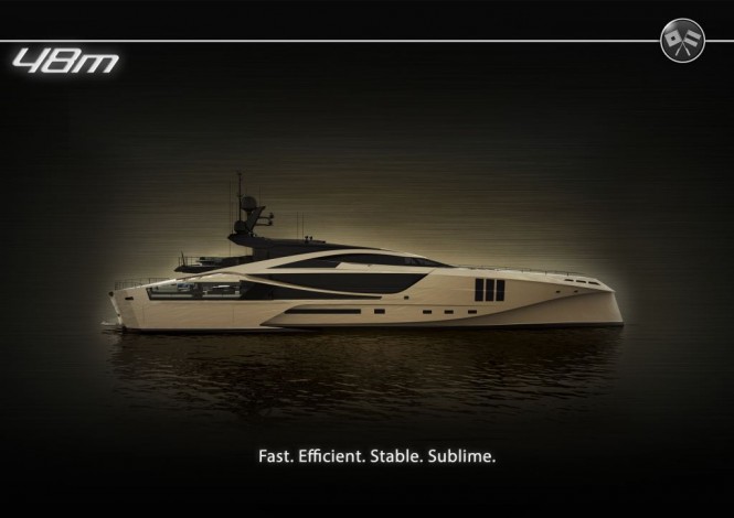 48m SuperSport Series motor yacht by Palmer Johnson 