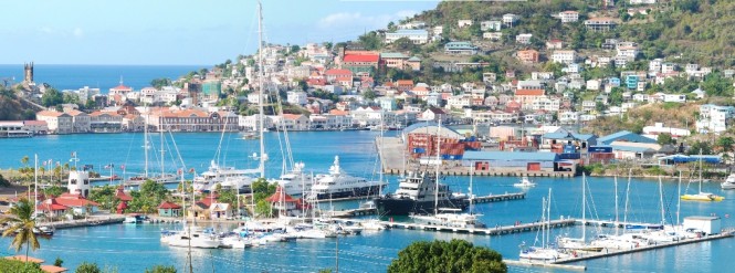 Port Louis Marina in Grenada