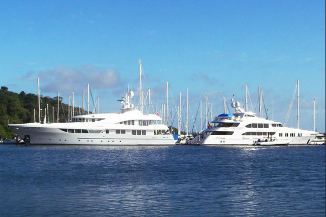 Red Frog Beach - a superyacht marina situated in a beautiful yacht charter destination - Panama