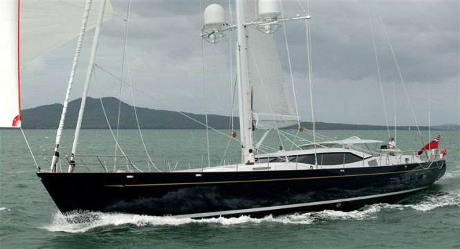 Sailing yacht Janice of Wyoming - Image courtesy of dubois Naval Architects
