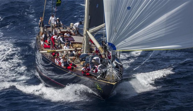 Sailing yacht Velsheda - Photo By Rolex -Carlo Borlenghi