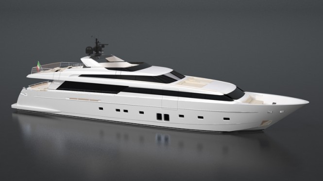 Sanlorenzo luxury motor yacht SL118