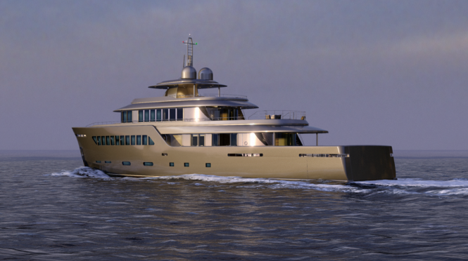 Sergio Cutolo designed MONDO 45 superyacht for Mondo Marine