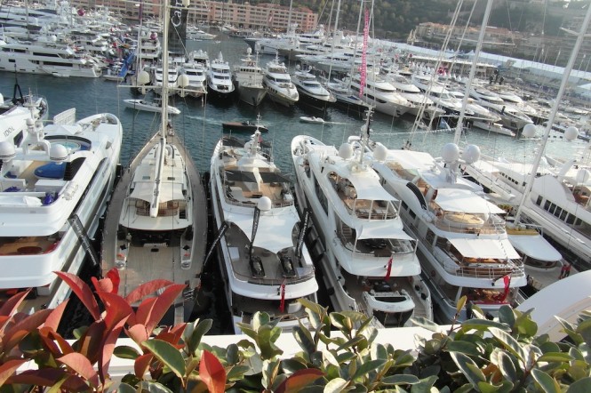 Spectacular luxury yachts at the 2012 MYS